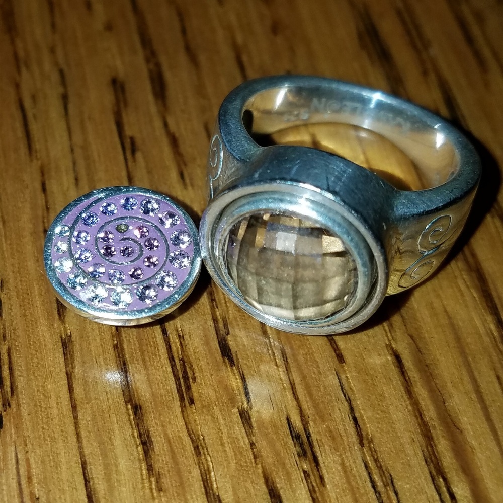 Kameleon size 6 ring 2 pops lot 925 Sterling